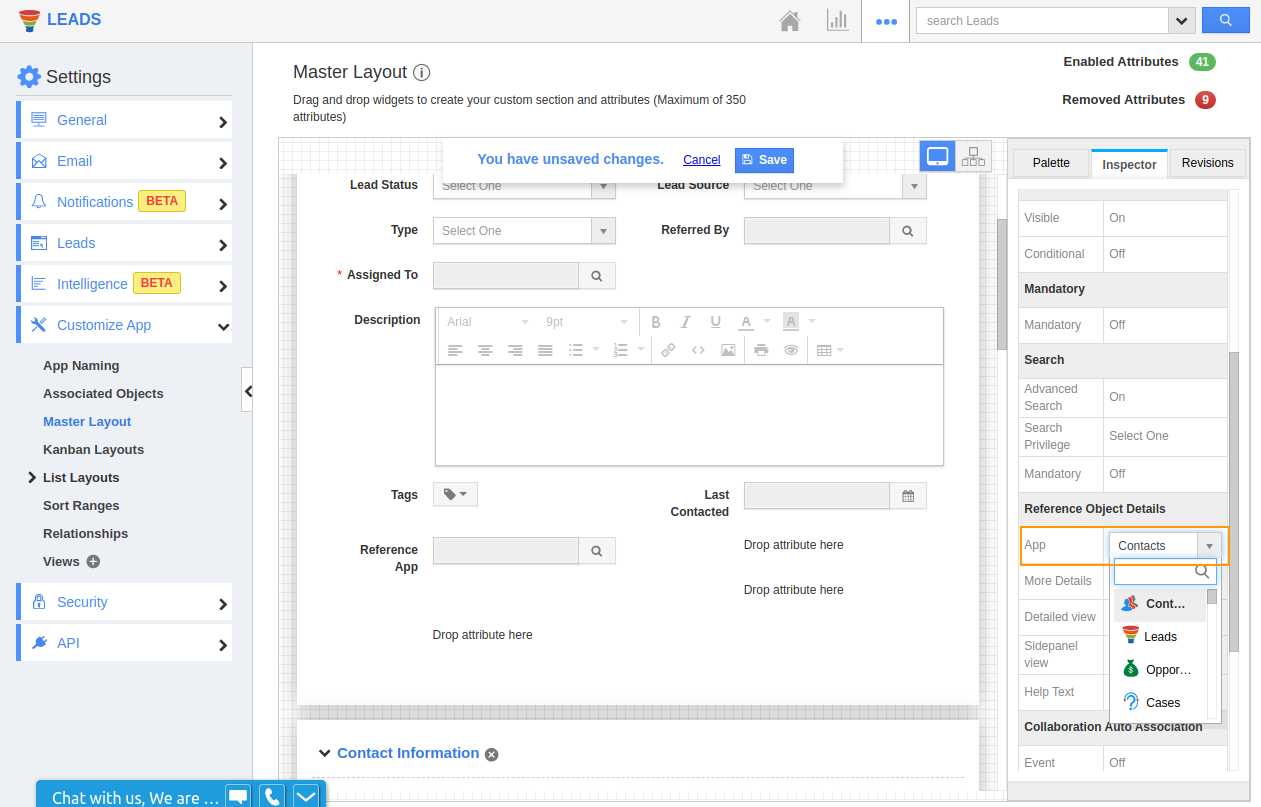 Reference Objects Details