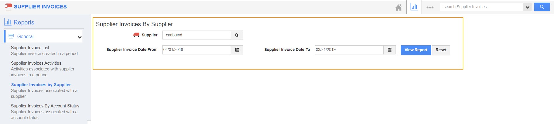 Report Information