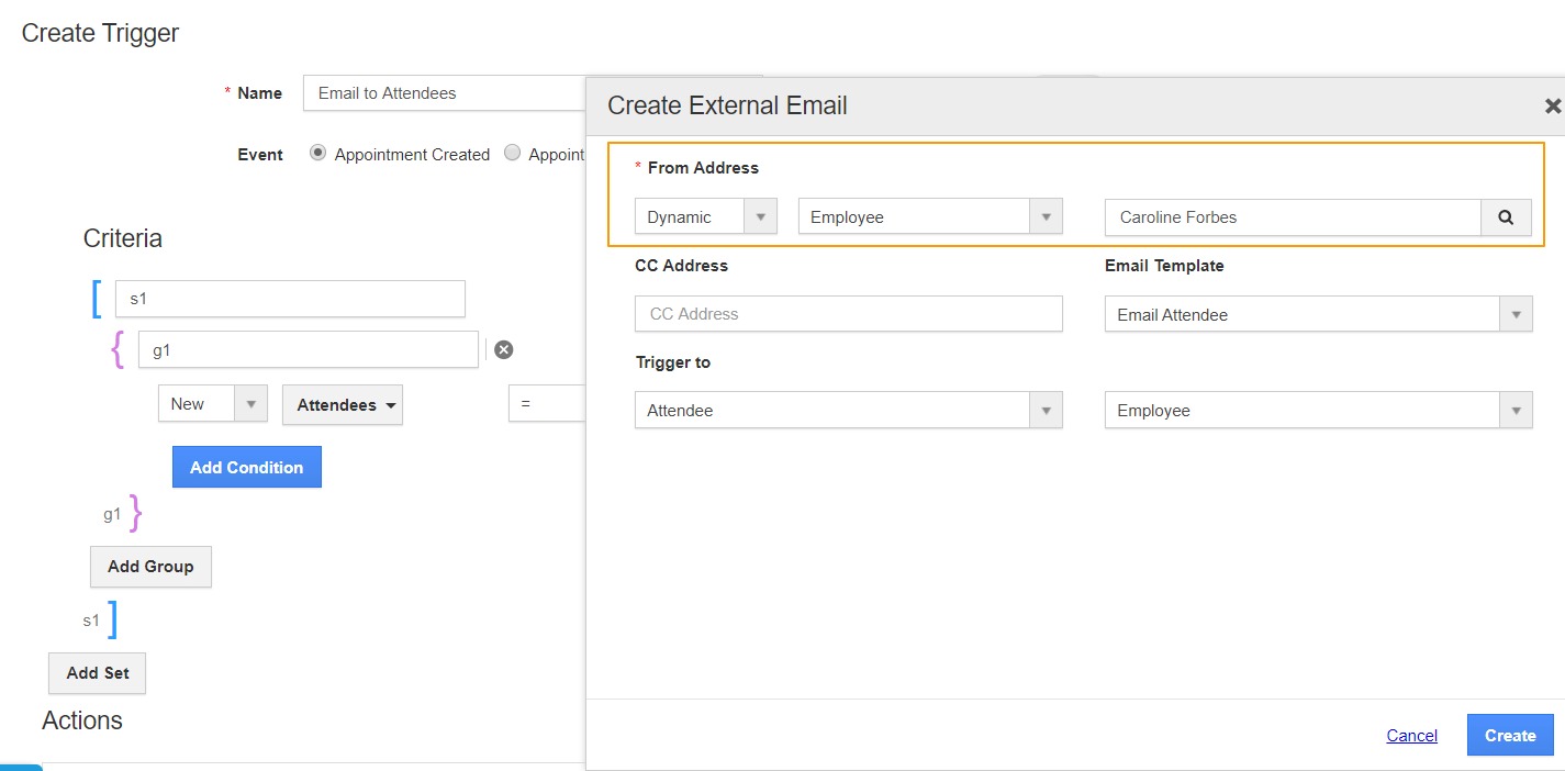 Dynamic From Address
