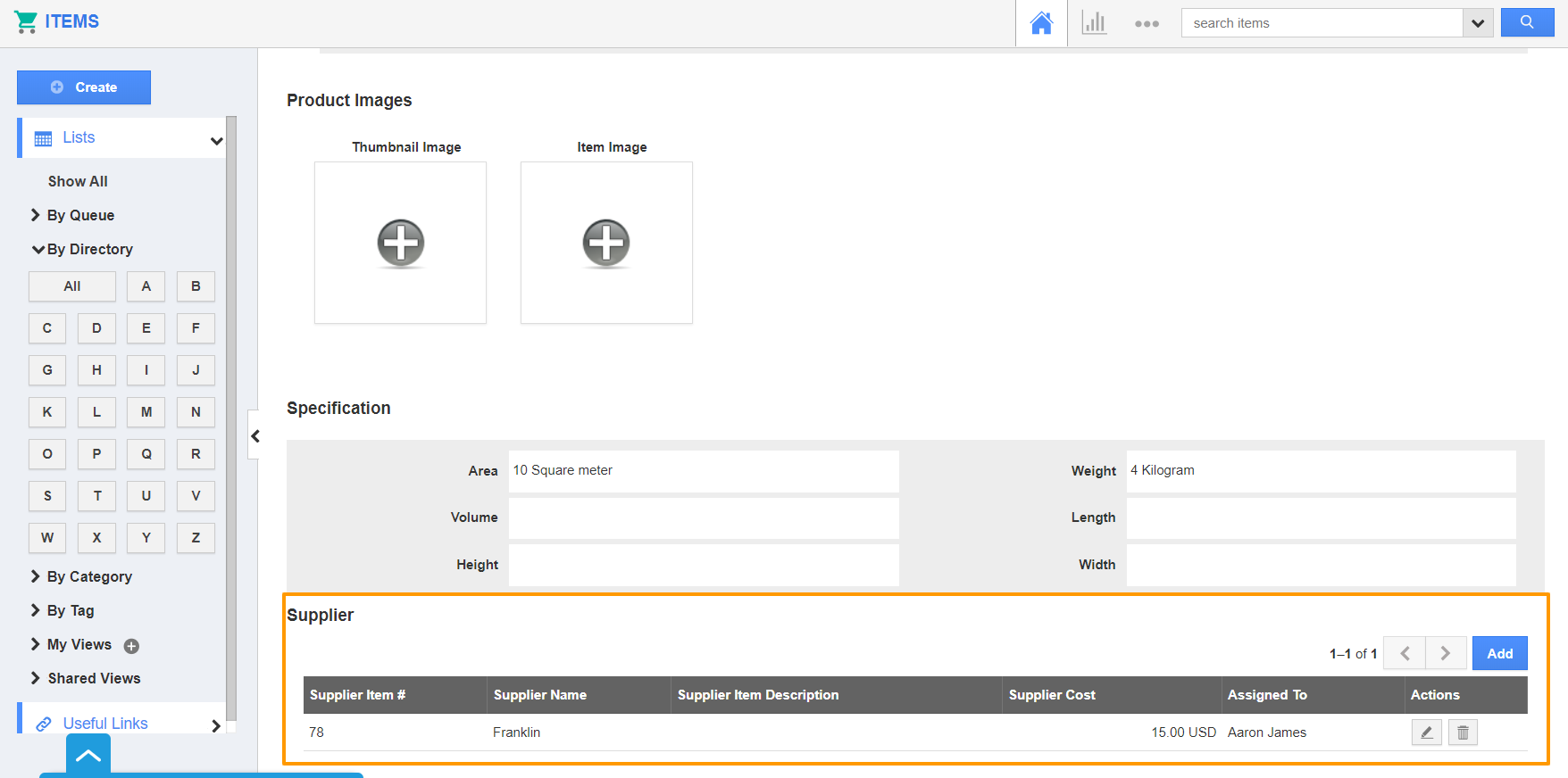 Overview Page