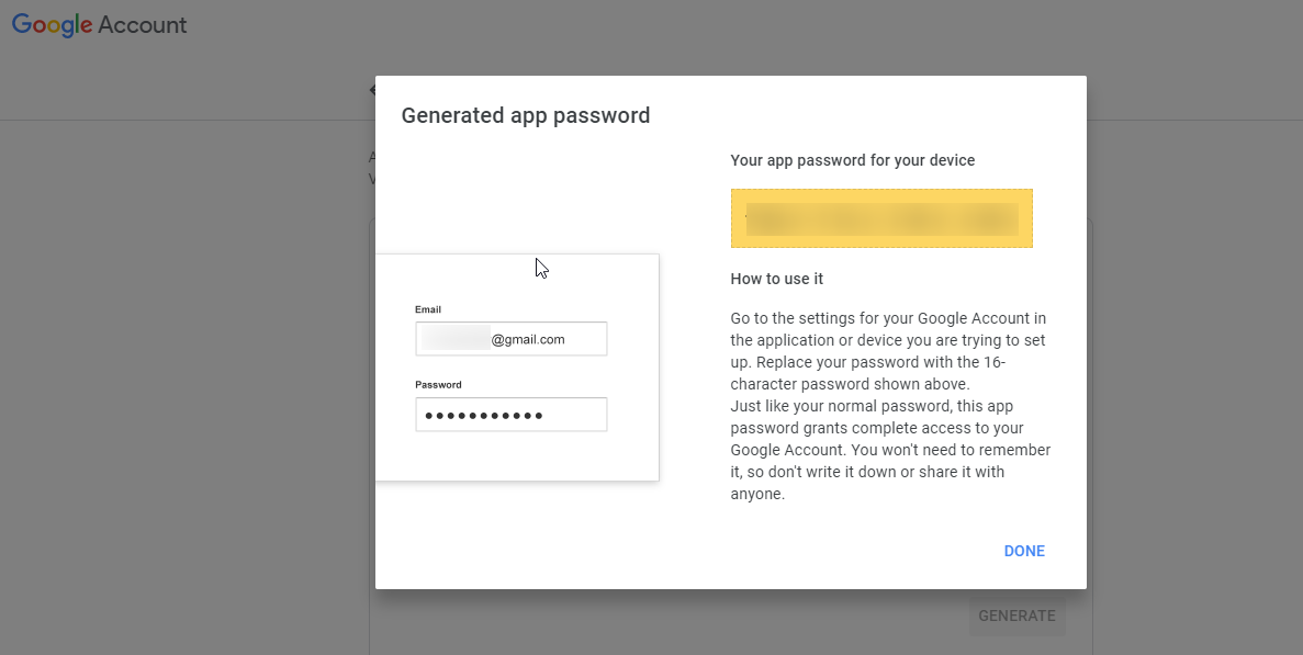 Generate Password