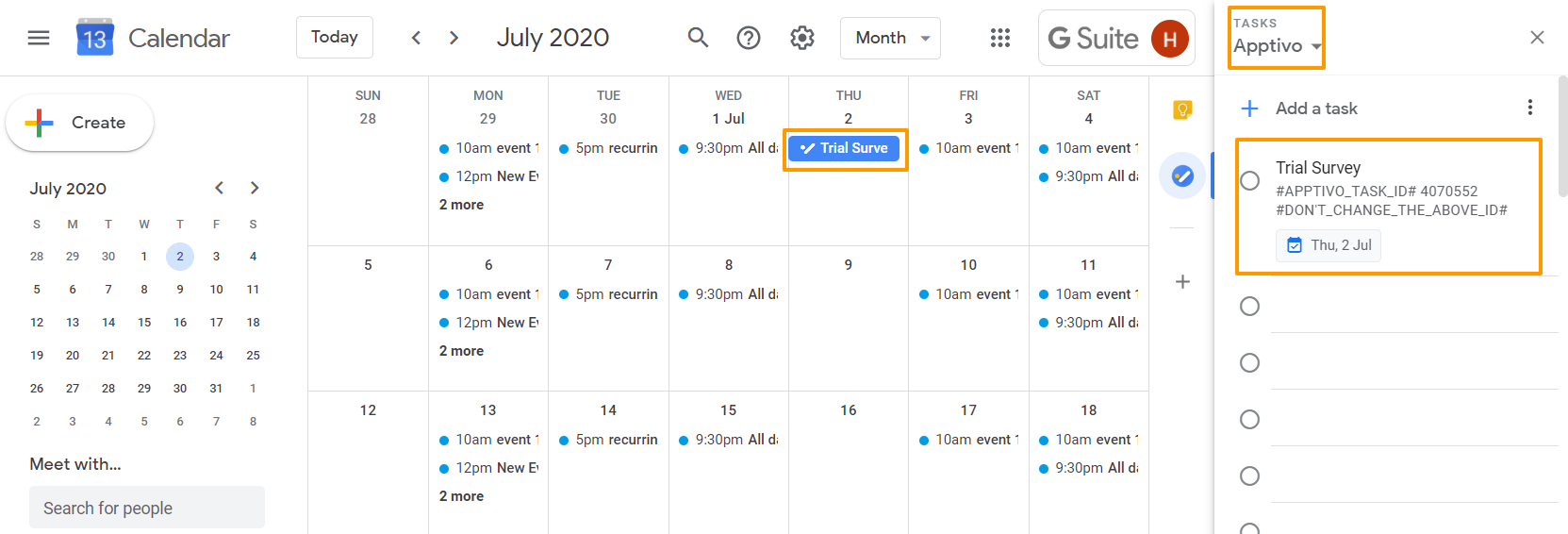 Google Calendar