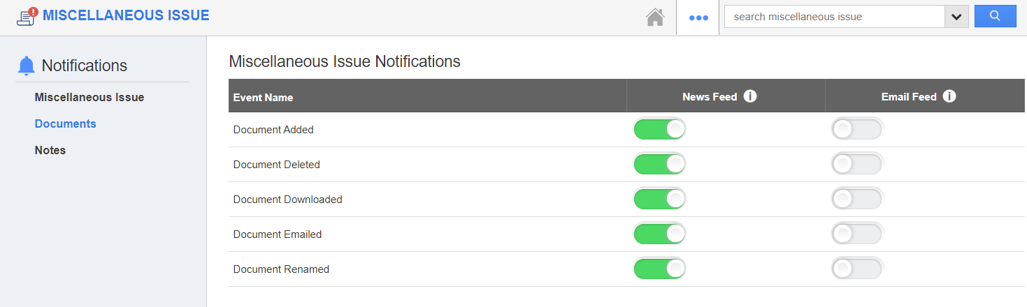 Notification