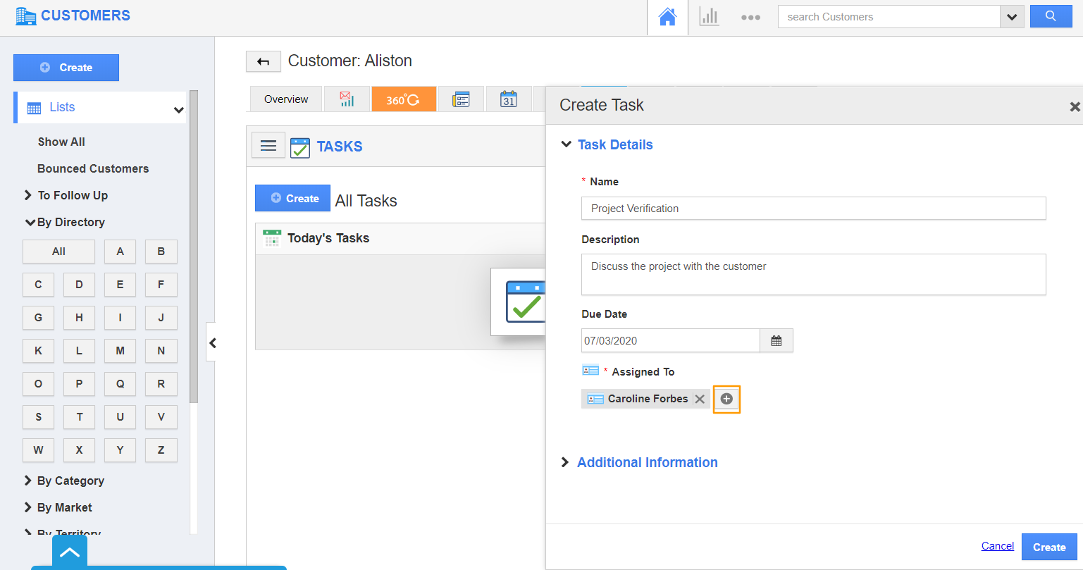 Create Task