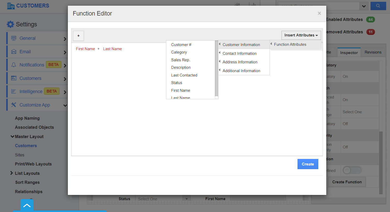 Function Editor