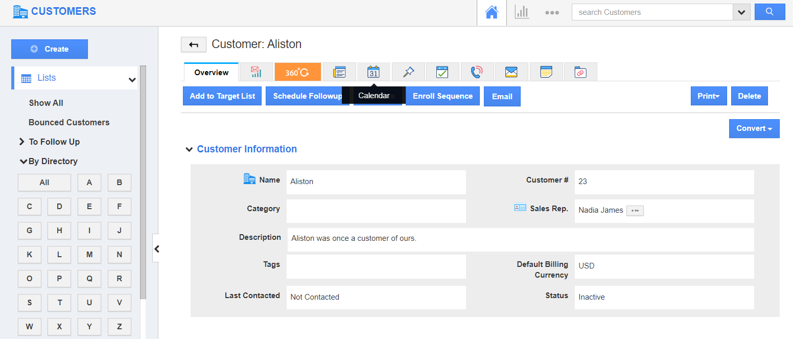 How to create events with customer information?