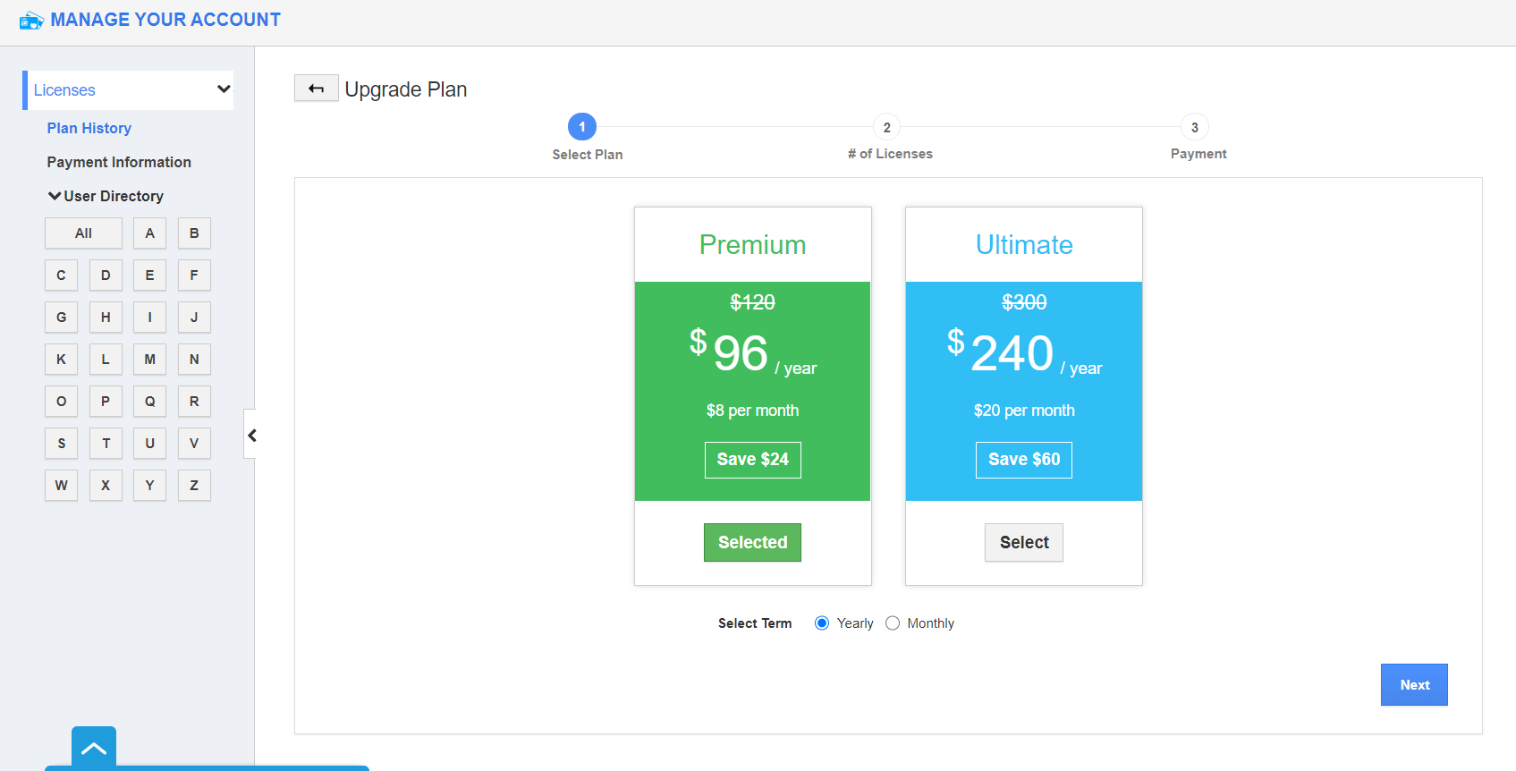 How do I Upgrade my Apptivo Account from Standard to Premium? Apptivo FAQ
