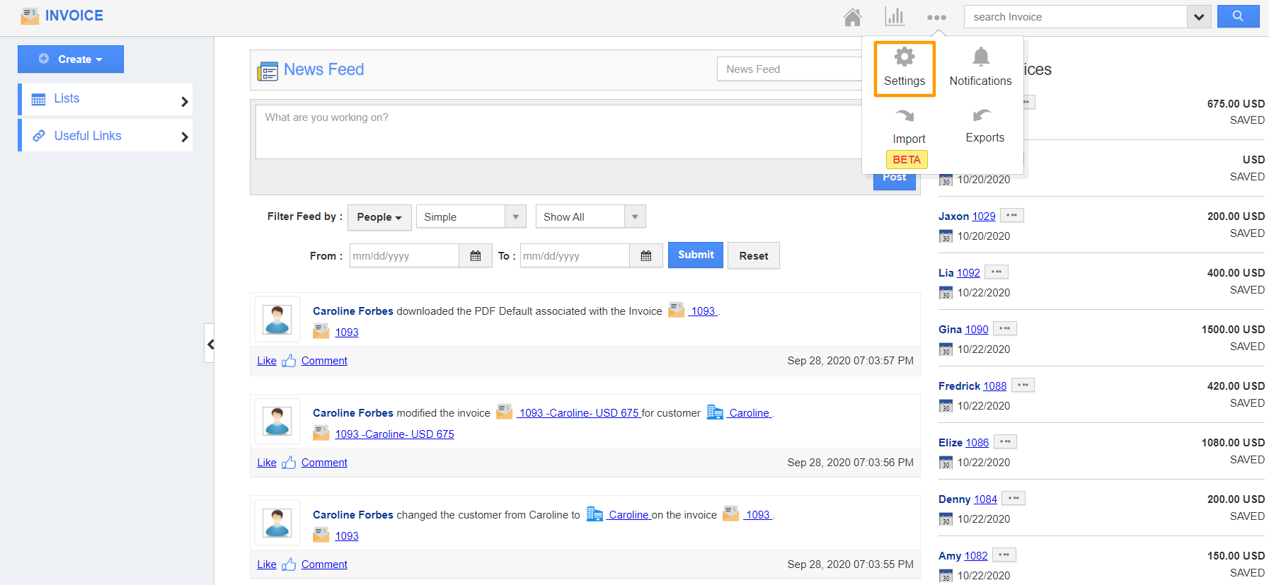 Invoice App