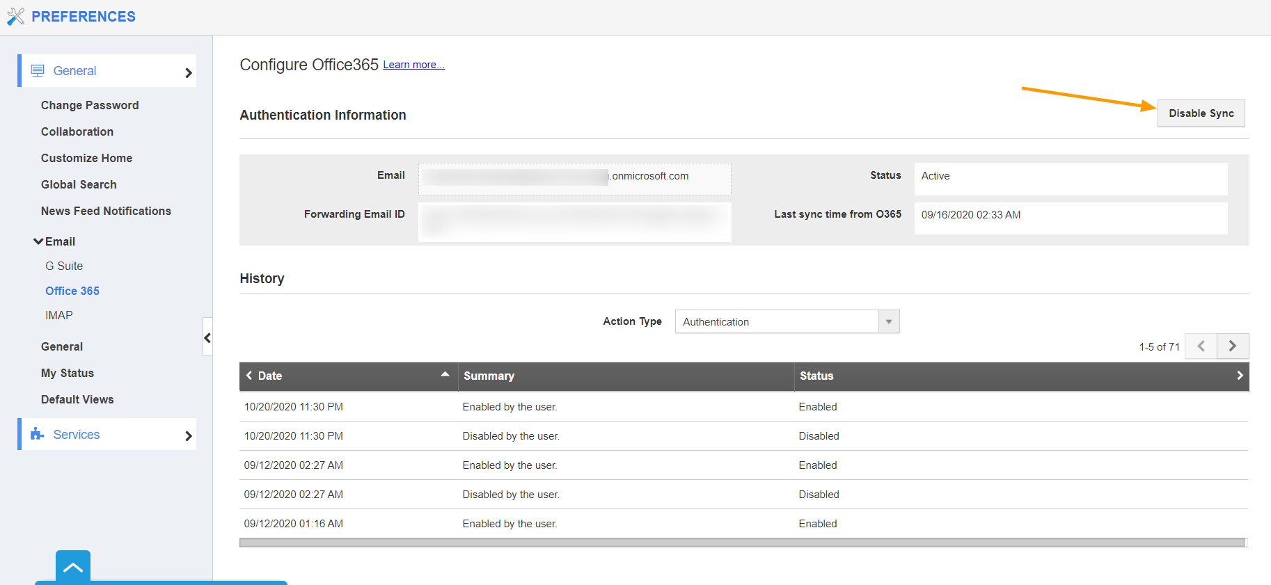 how to sync office 365 with documents