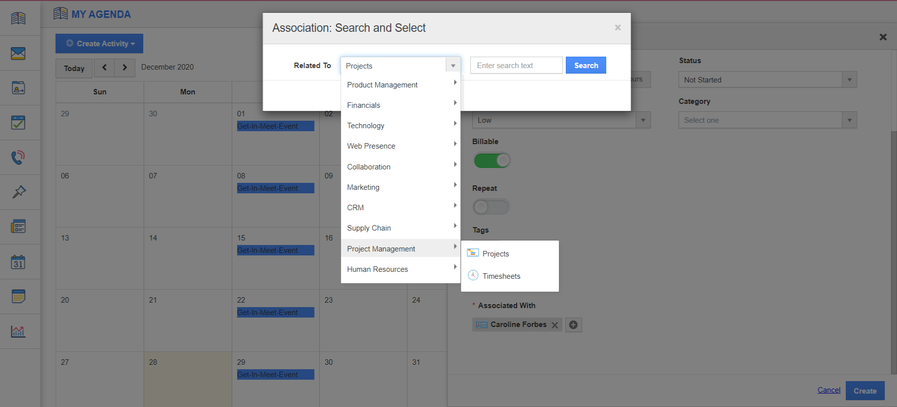 Association Search