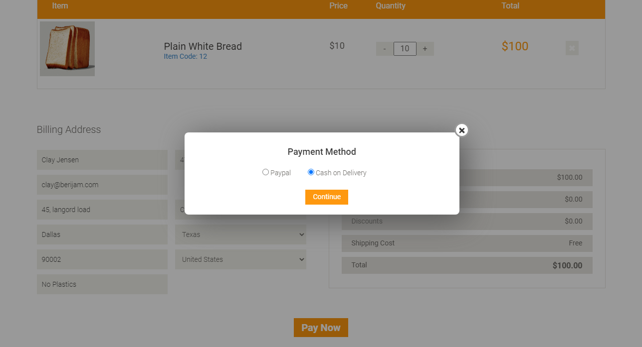 Payment method