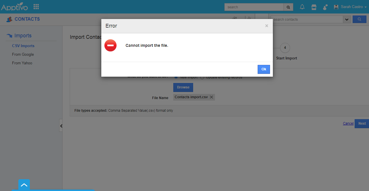Error