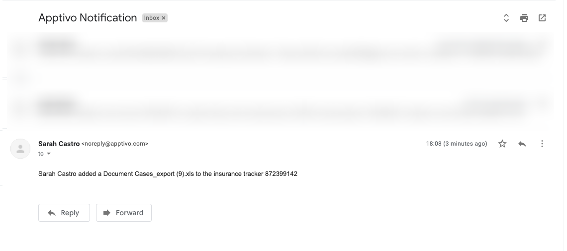 Email Notification