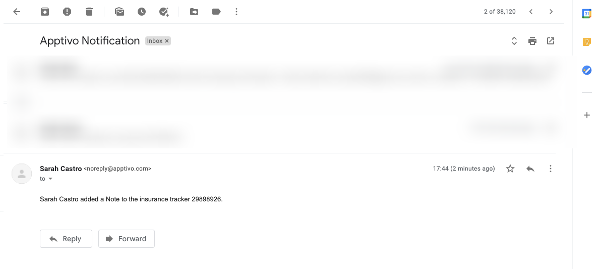 Email Notification