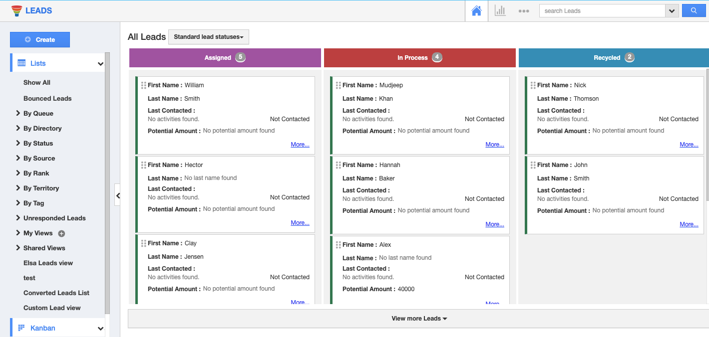 Kanban View