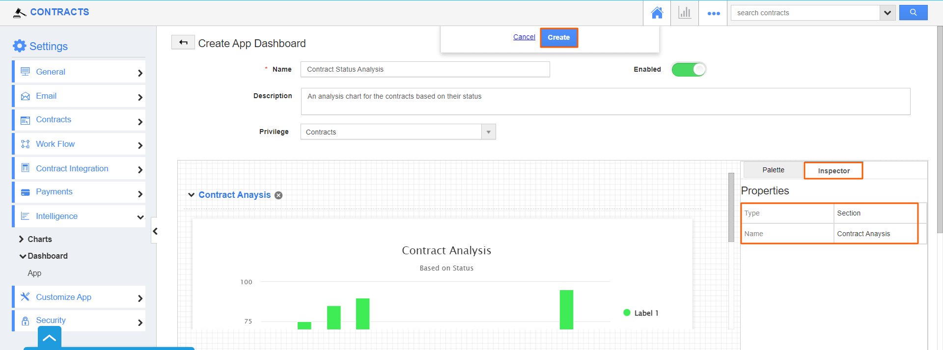 Contracts - DB Created