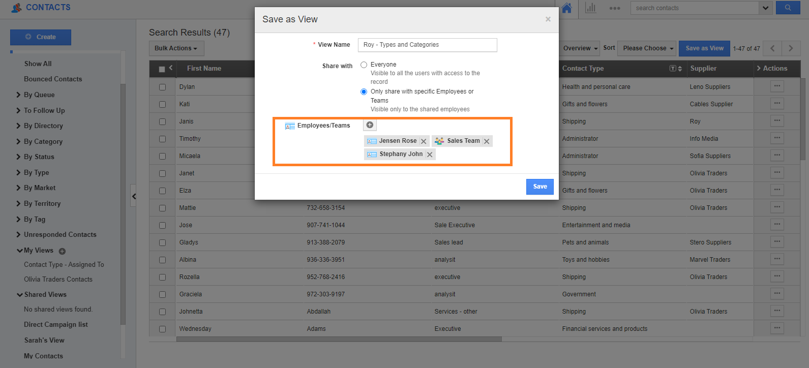 Home - Business Settings