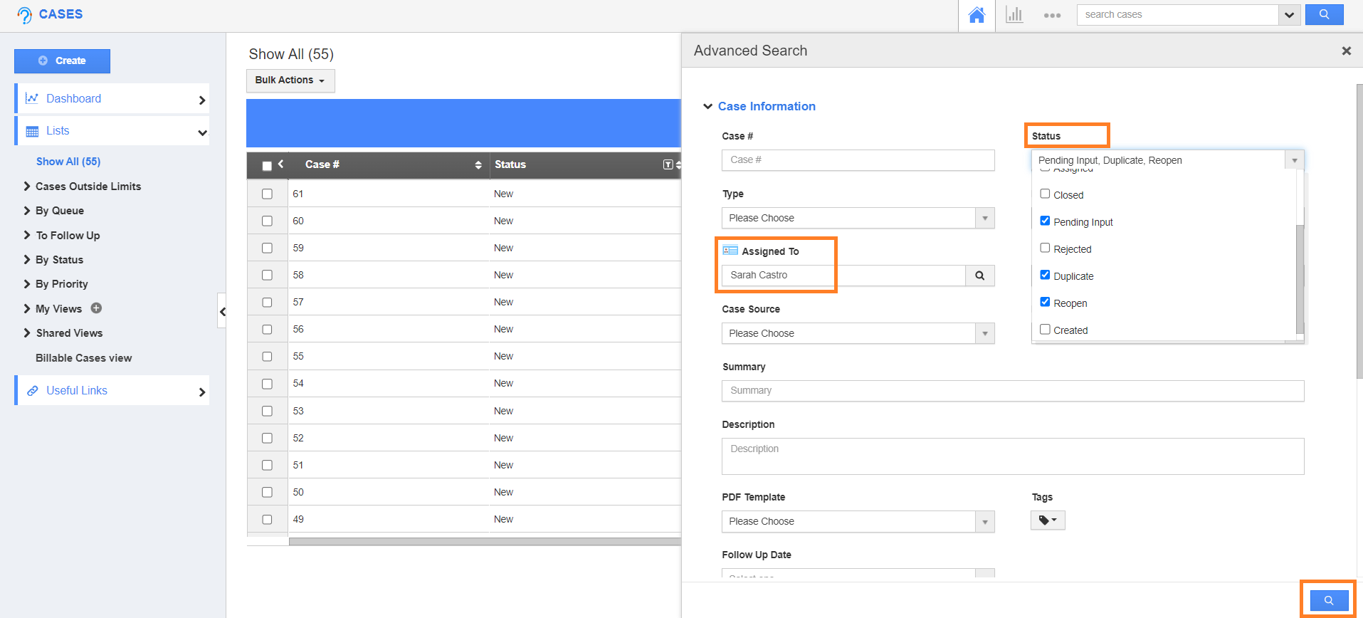 Home - Business Settings