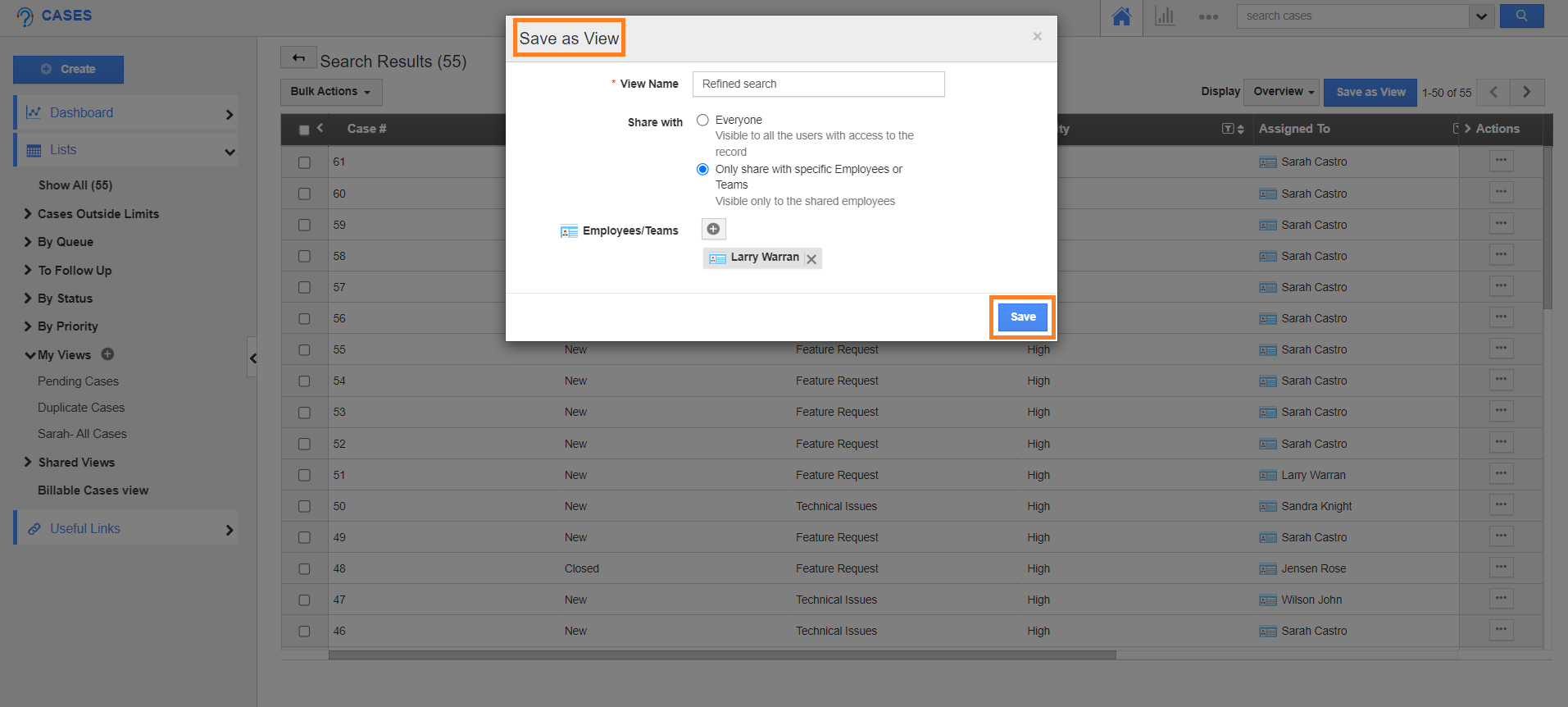 Home - Business Settings