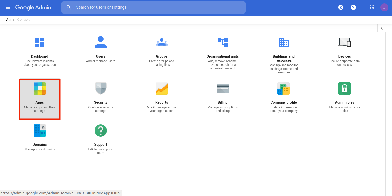 G Suite apps