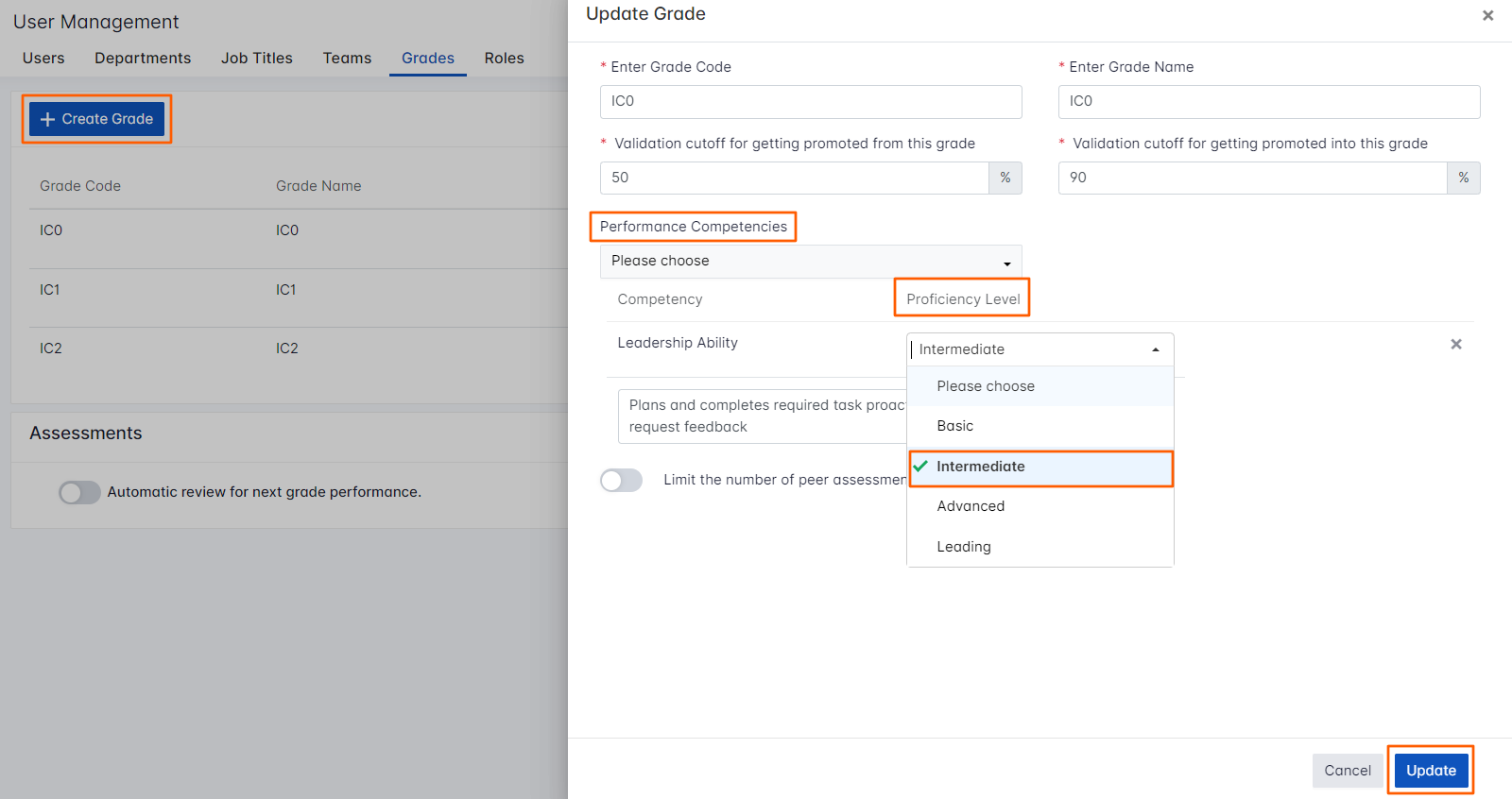 What is Proficiency level in Employee Review ? Q&A Profit.co