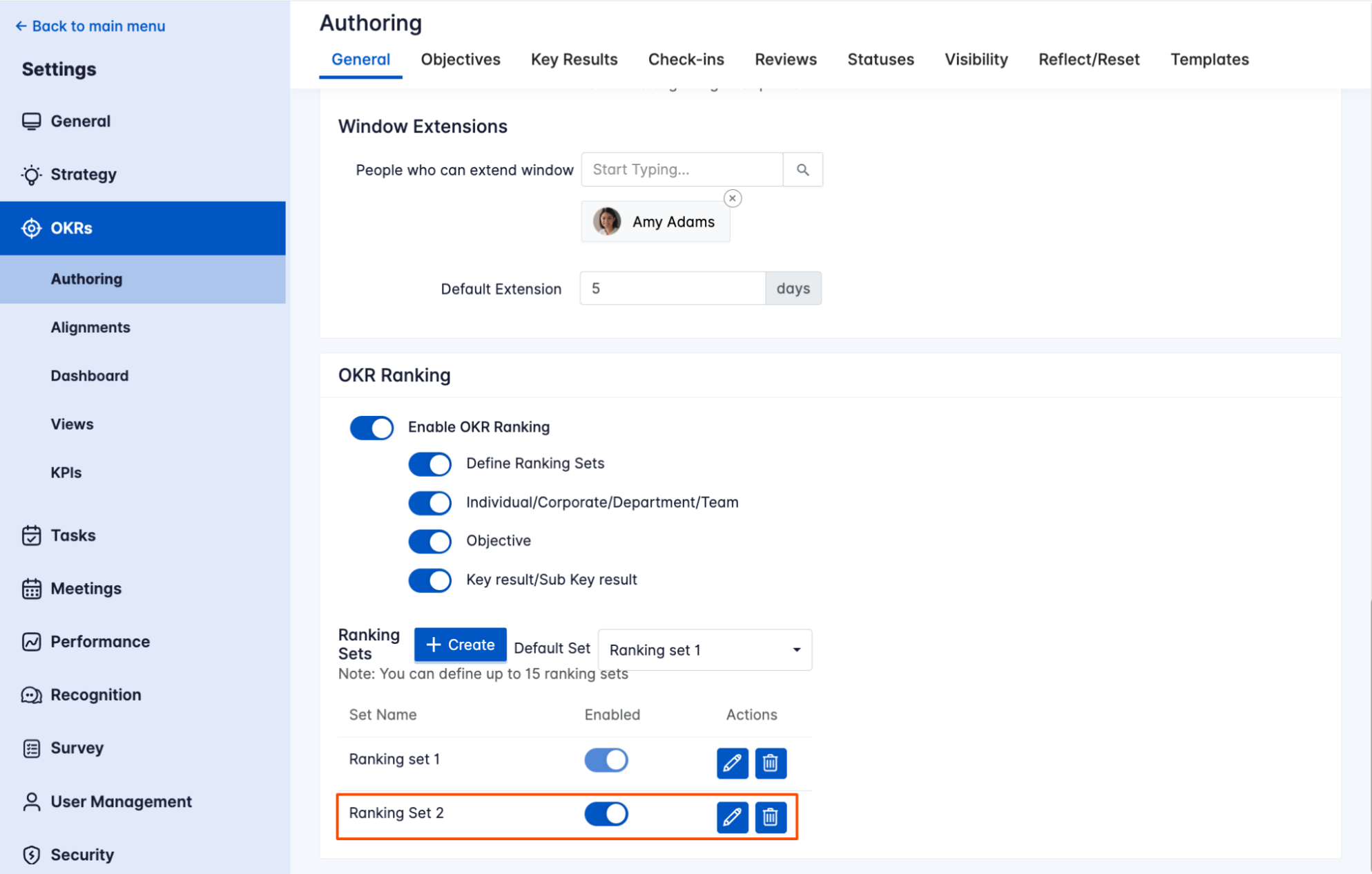 How to create OKR Ranking Set? |Q&A| Profit.co