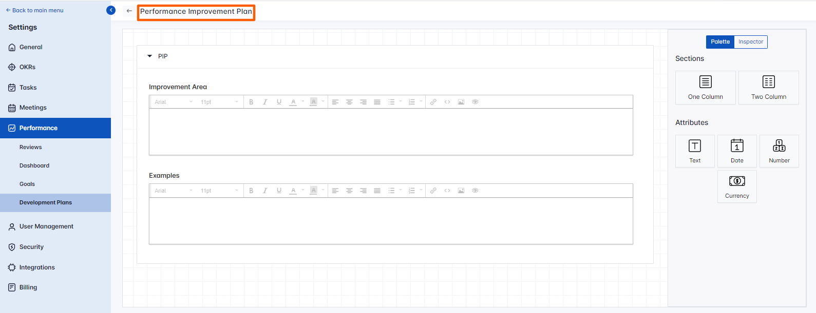 How to enable Performance Improvement Plan (PIP) in Profit.co?| Q&A ...