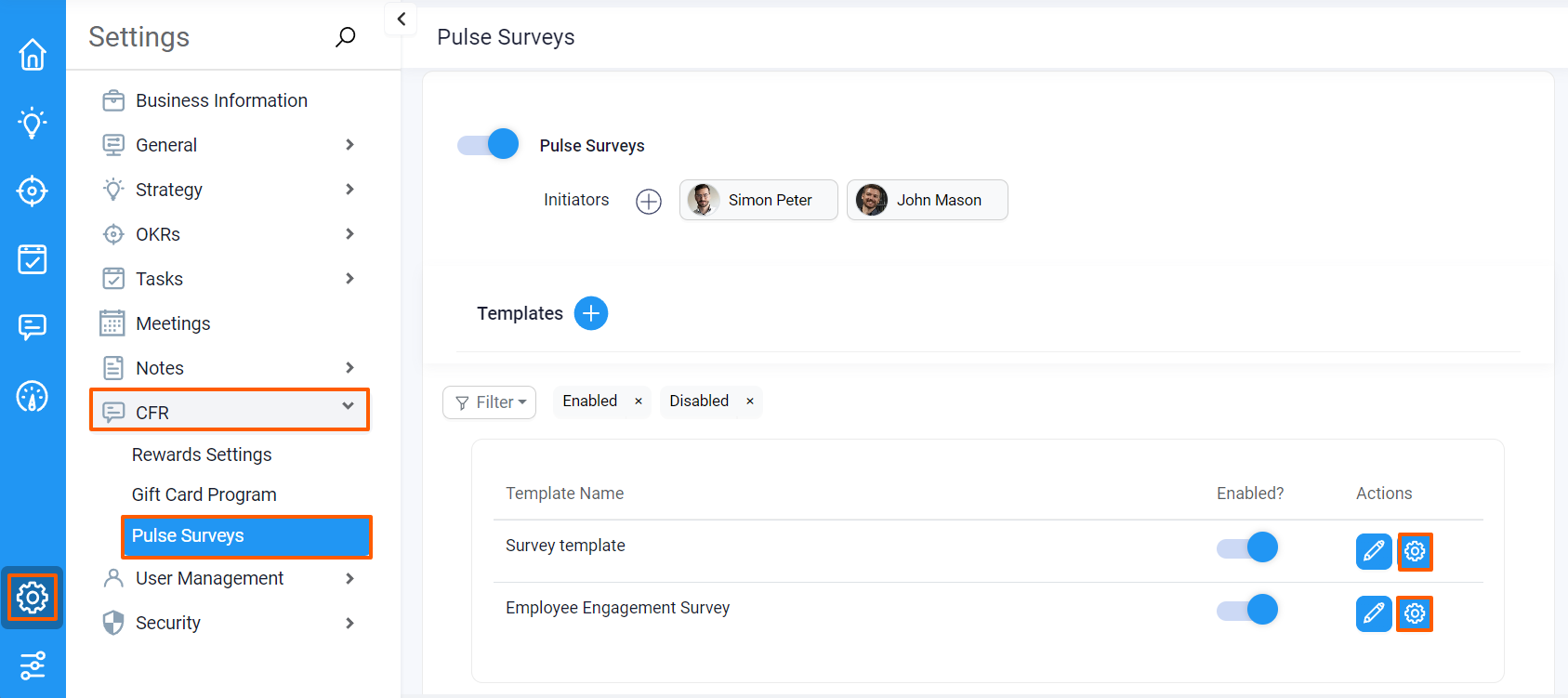 How To Set Chart Type For Questions In A Pulse Survey Template Q A