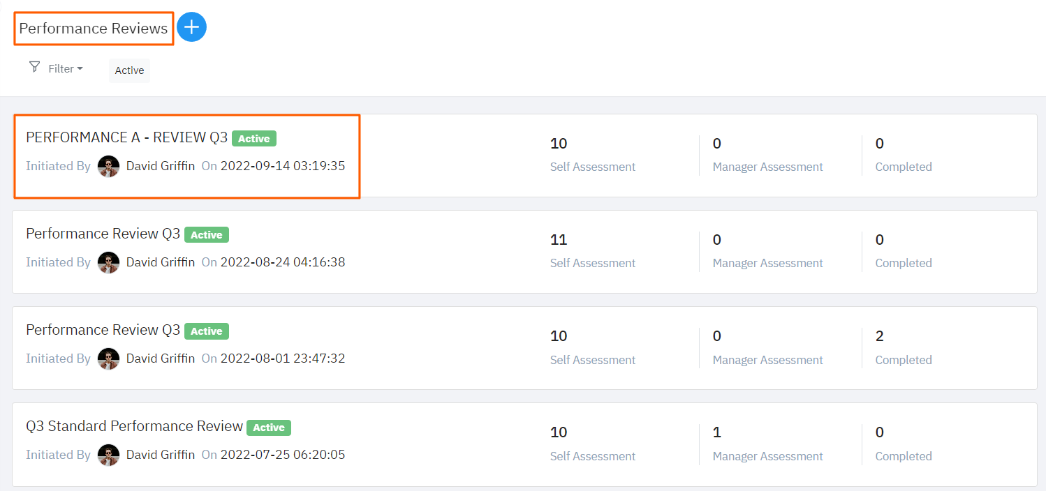 How to view the Affinity Chart in the Performance review Q&A Profit.co